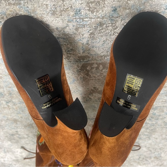 PENNY LANE BOOTS ✨ JEFFERY CAMPBELL X FREE PEOPLE ✨ WISTERIA RARE GEM💎 - Picture 13 of 17